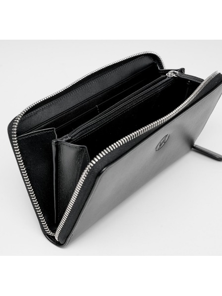 Vasky Damen Leder Brieftasche schwarz - Herren zu tschechischen Produktion Vasky Lily