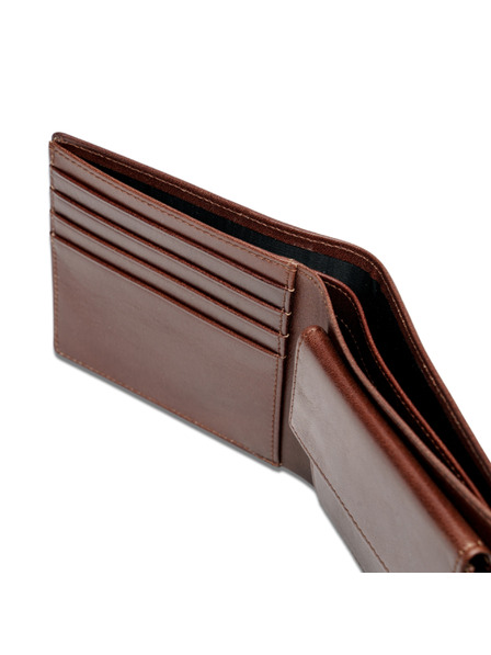 Vasky Vasky Fredy Dark Brown - Leder Geldbörse dunkelbraun - Herren Tschechische Produktion aus Zlín