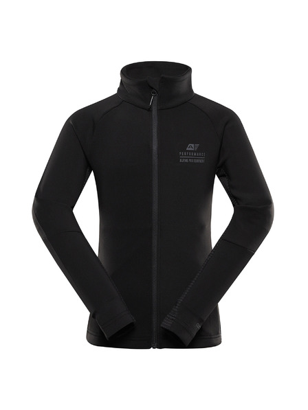 ALPINE PRO Schnelltrocknendes Kinder-Sweatshirt ALPINE PRO GOLLO 2 schwarz