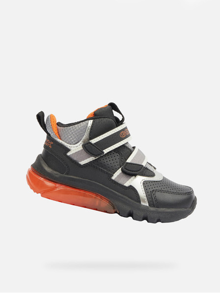 Geox Schwarze Geox Ciberdron Turnschuhe für Jungen