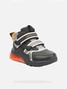 Geox Schwarze Geox Ciberdron Turnschuhe für Jungen