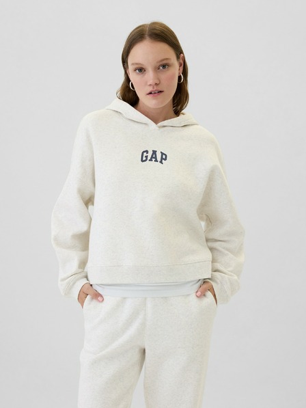 GAP Damen Crop Sweatshirt mit Logo GAP