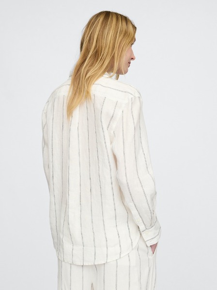 GAP Damen Leinen-Oversize-Hemd Big Shirt GAP