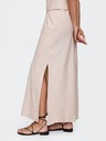 GAP Damen Leinen-Midirock GAP