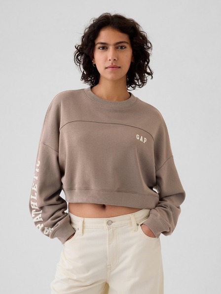 GAP Cropped Sweatshirt mit Logo GAP