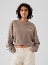GAP Cropped Sweatshirt mit Logo GAP