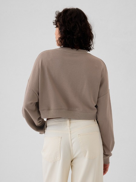 GAP Cropped Sweatshirt mit Logo GAP