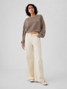 GAP Cropped Sweatshirt mit Logo GAP