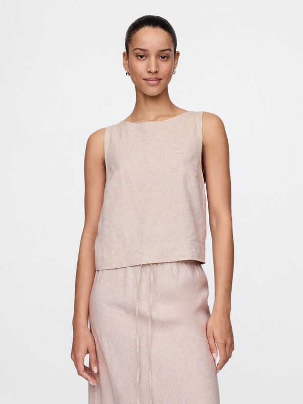 GAP Damen Leinen-Top GAP