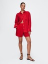 GAP Damen Leinen-Oversize-Hemd Big Shirt GAP