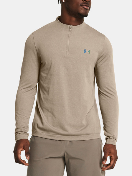 Under Armour Herren Under Armour Vanish Elite Nahtloses 1/4 Zp T-Shirt