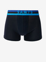 Sam 73 Set aus zwei Herren-Boxern in der Farbe Blau und Schwarz SAM 73 Hyacinth