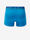 Sam 73 Set aus zwei Herren-Boxern in der Farbe Blau und Schwarz SAM 73 Hyacinth