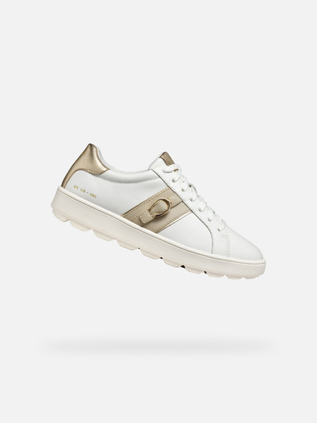 Geox Weiß Damen Geox Spherica ECUB-1 Turnschuhe