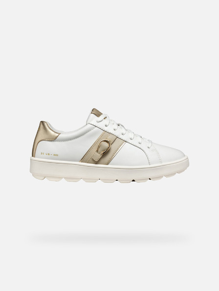 Geox Weiß Damen Geox Spherica ECUB-1 Turnschuhe