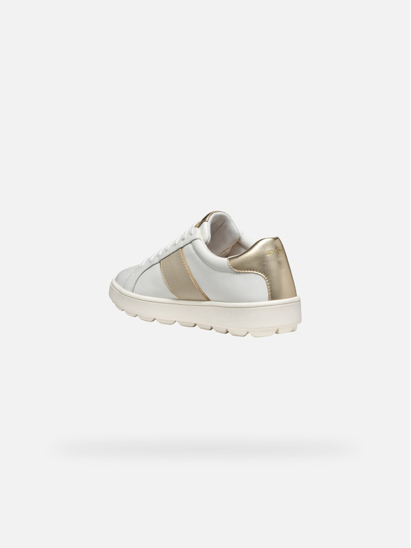 Geox Weiß Damen Geox Spherica ECUB-1 Turnschuhe