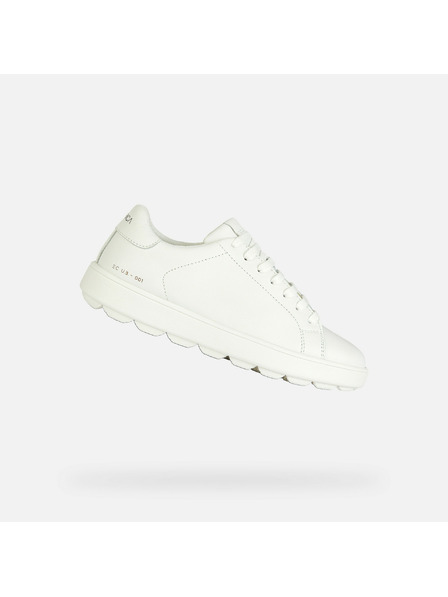 Geox Weiß Damen Geox Spherica ECUB-1 Turnschuhe