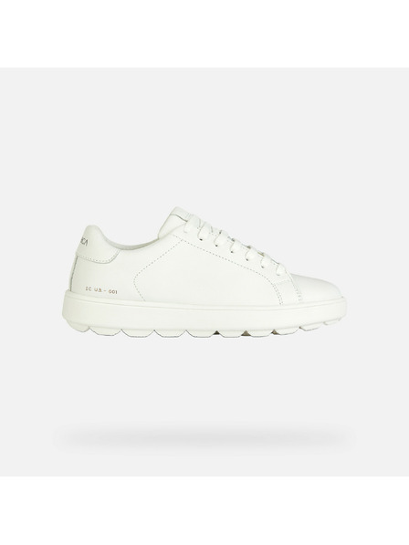 Geox Weiß Damen Geox Spherica ECUB-1 Turnschuhe