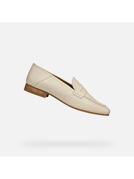 Geox Creme Damen Geox Mantinea Loafers