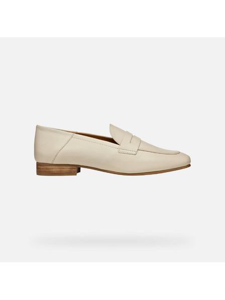 Geox Creme Damen Geox Mantinea Loafers