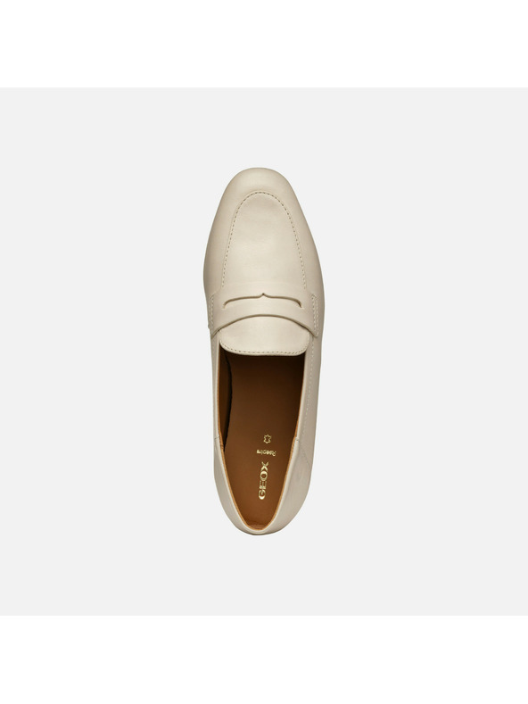 Geox Creme Damen Geox Mantinea Loafers
