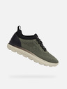Geox Dunkelgrün Herren Geox Spherica Turnschuhe