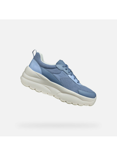 Geox Hellblau Damen Geox Xtors Turnschuhe