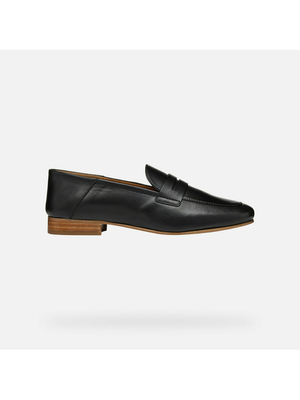 Geox Schwarze Geox Mantinea Loafers für Frauen