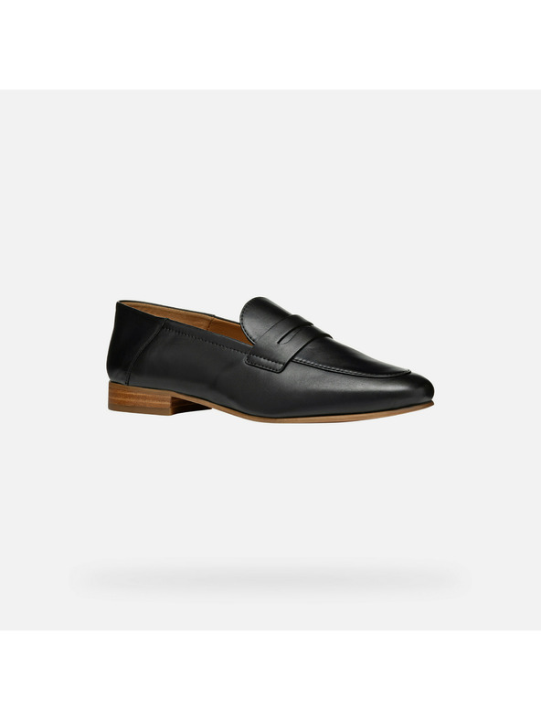 Geox Schwarze Geox Mantinea Loafers für Frauen