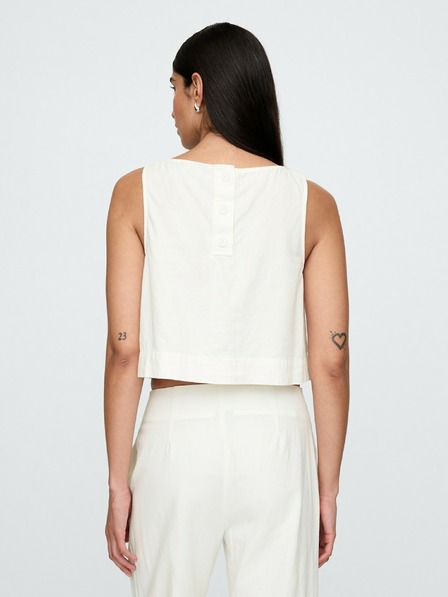 GAP Damen Leinen-Top GAP