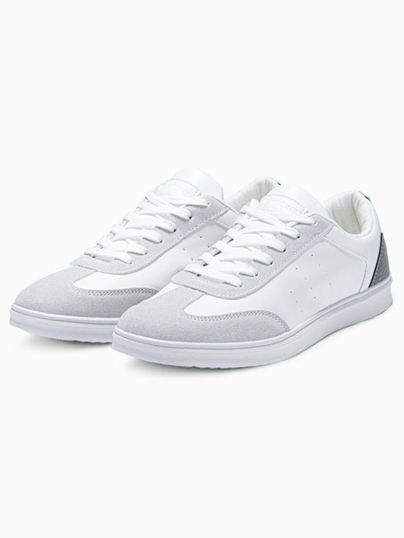 Ombre Clothing Weiße Herrenturnschuhe Ombre Clothing T373
