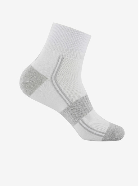 ALPINE PRO Alpine Pro 3HARE 2 graue und weiße Unisex-Socken