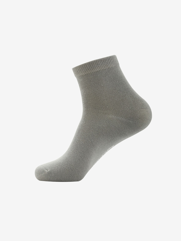 ALPINE PRO Graue Unisex-Socken - 2 Paar ALPINE PRO 2ULIANO