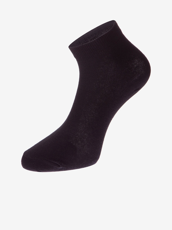 ALPINE PRO Schwarze Unisex-Socken - 2 Paar ALPINE PRO 2ULIANO