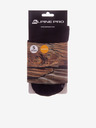 ALPINE PRO Schwarze Unisex-Socken - 2 Paar ALPINE PRO 2ULIANO