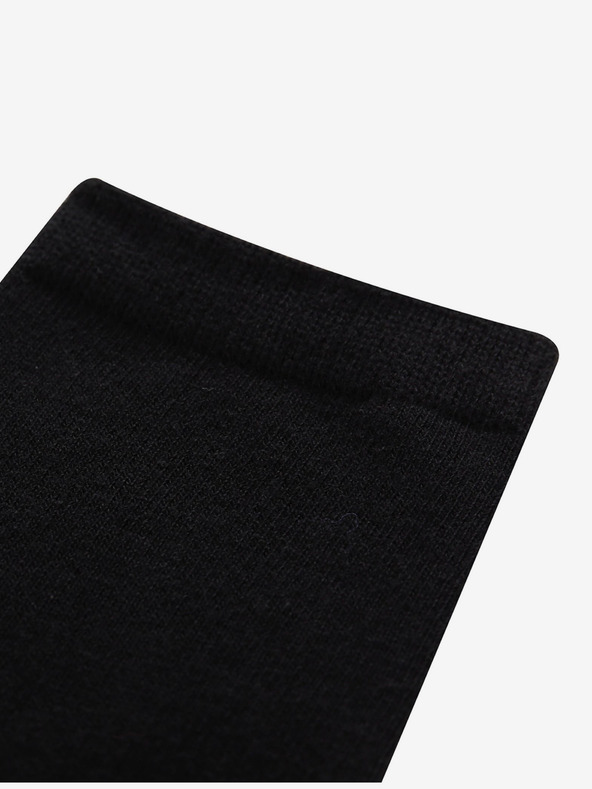 ALPINE PRO Schwarze Unisex-Socken - 2 Paar ALPINE PRO 2ULIANO