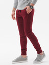 Ombre Clothing Burgunderfarbene Basic-Trainingshose für Herren Ombre Clothing