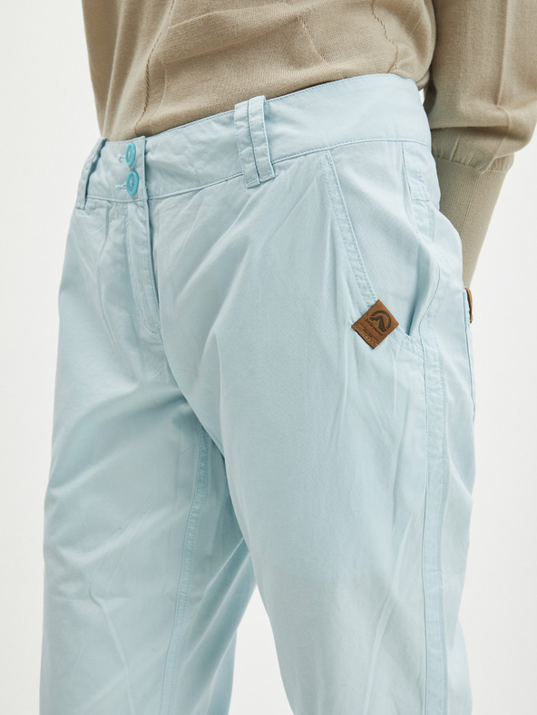 Northfinder Hellblaue Damen-Dreiviertel-Hose Northfinder Ewelyna