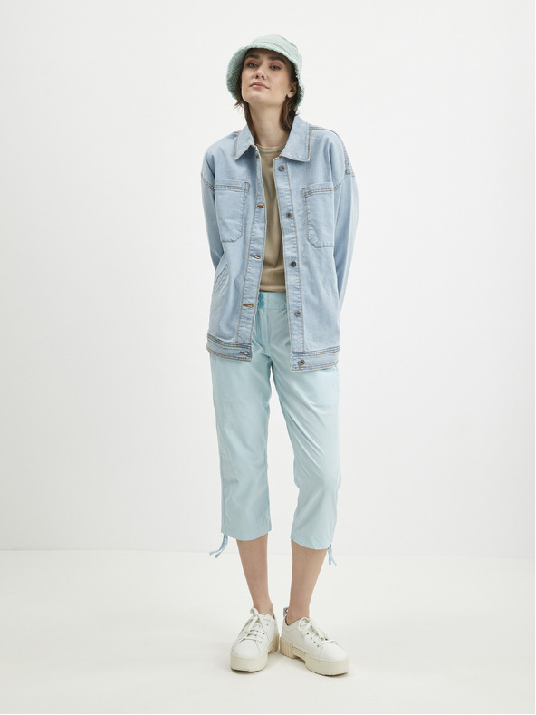 Northfinder Hellblaue Damen-Dreiviertel-Hose Northfinder Ewelyna