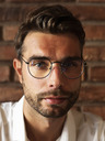 VEYREY VeyRey Blue Light Blocking Brille Oval Doiley Schwarz