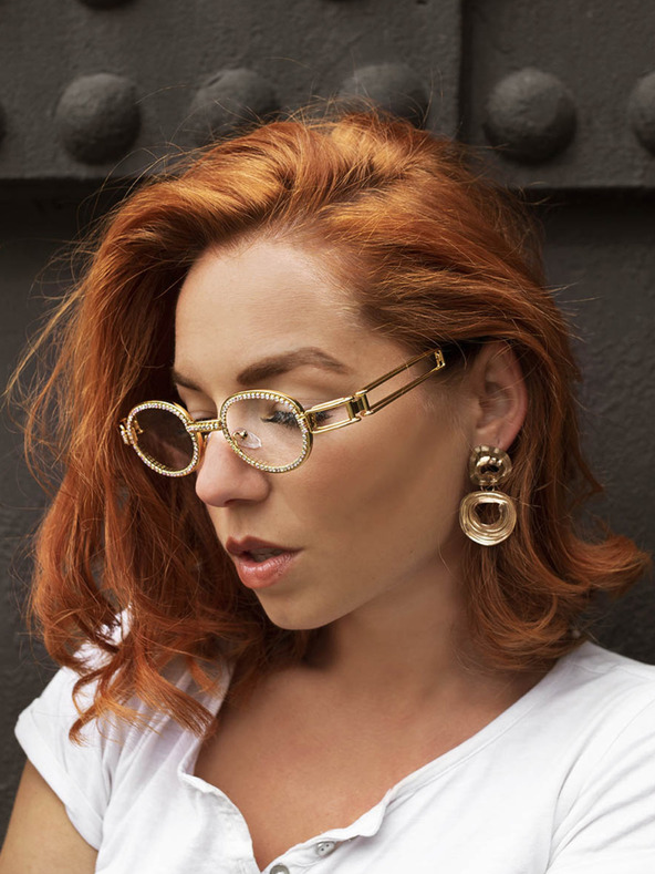 VEYREY VeyRey Klare Gläser Oval Clair Gold