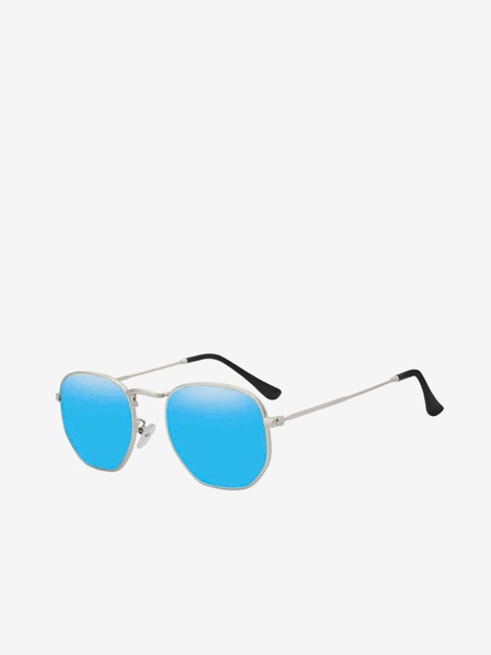 VEYREY VeyRey Polarisierte Sonnenbrille Oval Hurricane Blau Gläser