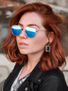 VEYREY VeyRey Polarisierte Sonnenbrille Oval Hurricane Blau Gläser