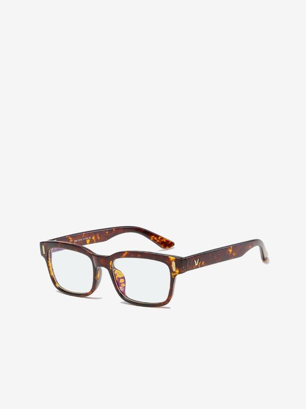 VEYREY VeyRey Fredrikah Braune Blaulicht-blockierende Brille
