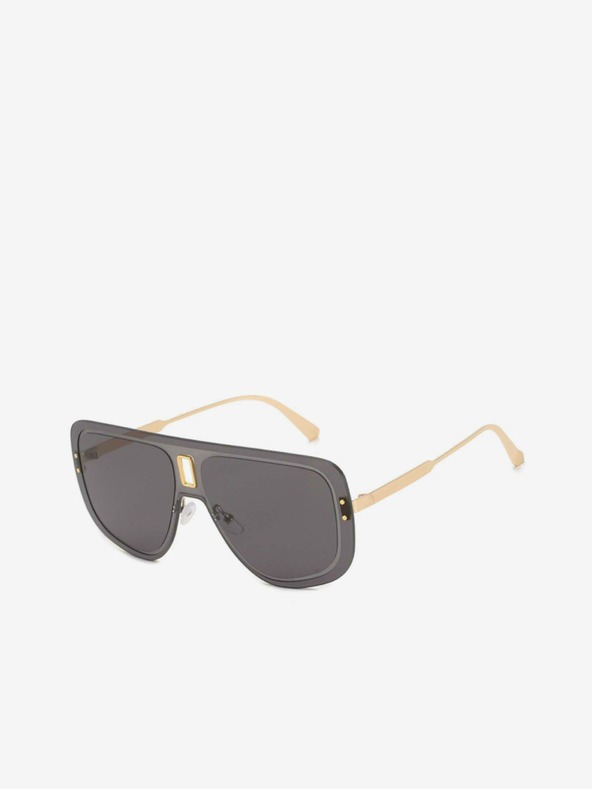VEYREY VeyRey Oversize Hold Sonnenbrille Schwarze Gläser