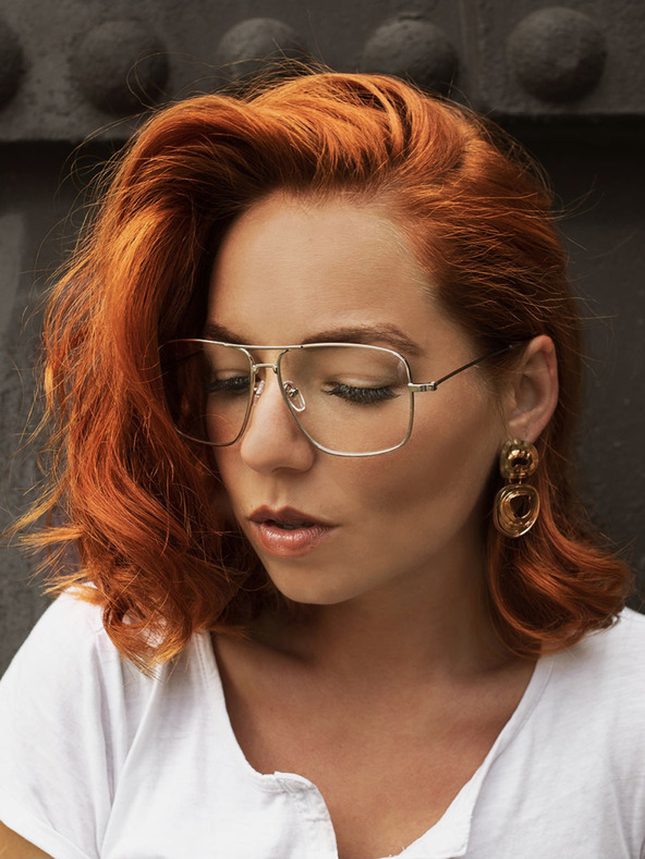 VEYREY VeyRey Eileen Silberne polarisierte Sonnenbrille