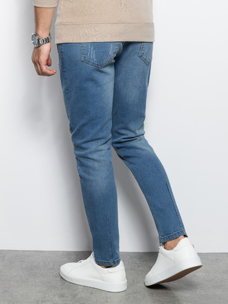 Ombre Clothing Blaue Herren Skinny Fit Jeans Ombre Clothing P1060