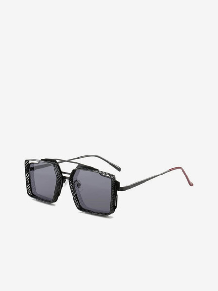 VEYREY Schwarze Unisex-Sonnenbrille VeyRey Steampunk Sosrael