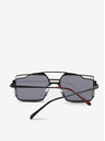 VEYREY Schwarze Unisex-Sonnenbrille VeyRey Steampunk Sosrael