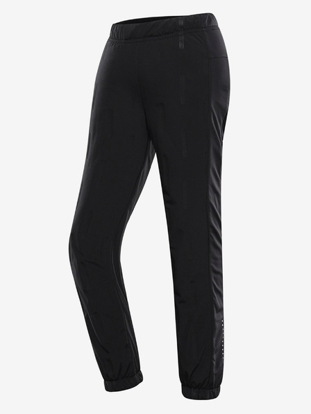 ALPINE PRO Schwarze Kinder-Sporthose ALPINE PRO GUBERO
